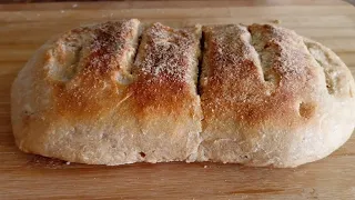 I don't buy bread anymore! New perfect recipe for quick bread in 5 minutes. simply delicious!