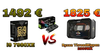 i9 7980xe vs threadripper 2990wx