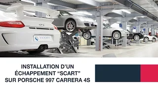 Installation d’un échappement “SCART” sur une Porsche