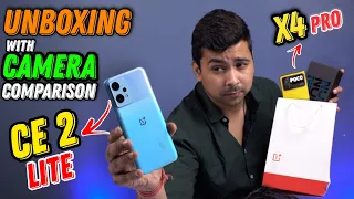 OnePlus Nord CE 2 LITE - Unboxing & Camera Comparison with Poco X4 Pro