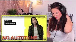 Vocal Coach Reacts-AUTOTUNE! *GENIUS INTERVIEWS vs. SONGS