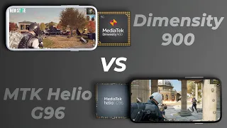 [BGMI Test] Dimensity 900 vs Mediatek Helio G96 In-Depth Comparison | PUBG