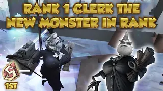 #13 Rank 1 Clerk Become a Monster in Rank | Identity V | 第五人格 |제5인격|アイデンティティV |Clerk