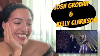 Opera Singer Reacts To Josh Groban & Kelly Clarkson All I Ask Of You | Tea Time W/ Jules