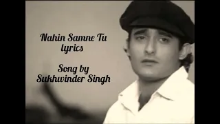 Nahin Samne Tu | Taal