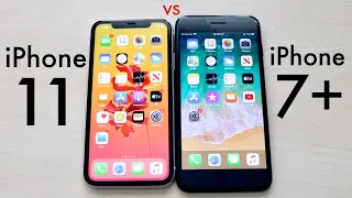 iPhone 11 Vs iPhone 7 Plus SPEED TEST!