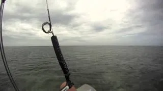 Kitesurfing on Seco Island