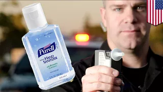 Hand sanitizer could be affecting breathalyzer results - TomoNews