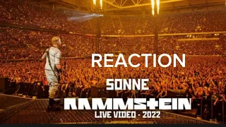 Rammstein - Sonne [Live Video - 2022 Stadium Tour] REACTION #rammsteinreaction #rammstein