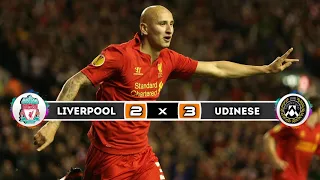 Liverpool × Udinese | 2 × 3 | HIGHLIGHTS | GOALS | europa league 2013