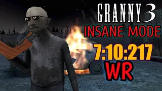 Granny 3 - Insane mode speedrun in 7:10 [WR]