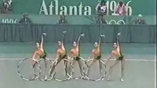 España - 5 aros - Final Juegos Olímpicos de Atlanta 1996