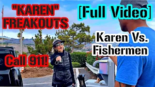 "KAREN" Freaks Out | Damages Property & Calls 911 | FULL CATCH & COOK VIDEO| Karen Vs. Fishermen