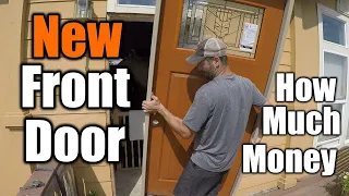 How To Install A New Front Door In 30 Minutes | THE HANDYMAN |