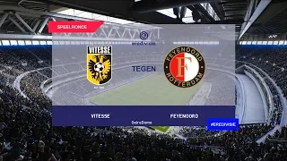 Vitesse vs Feyenoord | 2019-20 Eredivisie | PES 2020