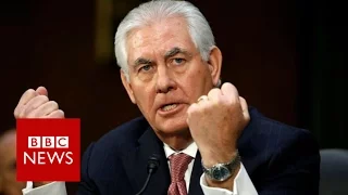 Rex Tillerson: What Trump's top diplomat really believes - BBC News
