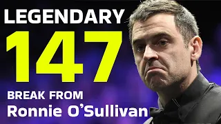 Will Ronnie O'Sullivan make two 147 breaks?