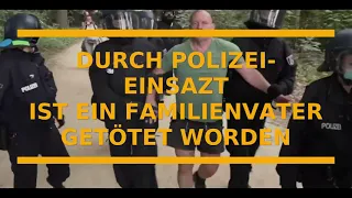 Massive Polizeigewalt durch die Corona Diktatur am 01.08.2021