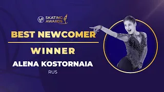 Best Newcomer Winner - Alena Kostornaia | ISU Skating Awards 2020