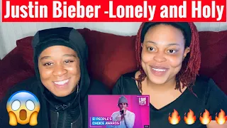 Justin Bieber performs “ Lonely” ( With Benny Blanco)”And “Holy” At Peoples Choice Awards| REACTION