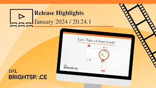 January 2024/20.24.1 Release Highlights Video