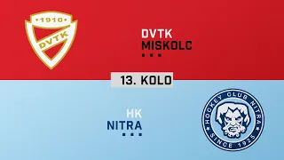 13.kolo DVTK Miskolc - HK Nitra HIGHLIGHTS