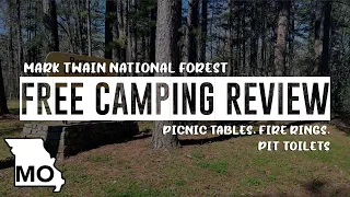 Berryman Campground, Mark Twain National Forest | FREE CAMPGROUND REVIEW