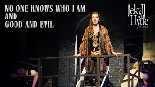 Jekyll & Hyde Live- No One Knows Who I Am and Good and Evil- (Act I- Scene 5a)