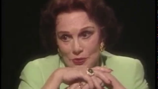 Patricia Medina--Rare TV Interview, Joseph Cotten, Orson Welles