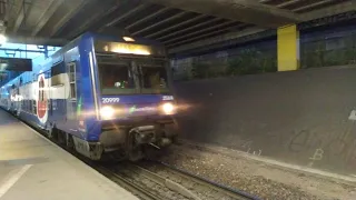 Passage RER-C Z20900 Transilien en gare de Thiais-Orly-Pont-De-Rungis