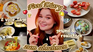 2 Tage FOODDIARY zum abnehmen! Gesund und realistisch I Meggyxoxo