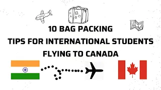 10 Bag packing tips for international students flying to Canada || Vatsal Panchal