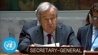 Ukraine: UN Chief Emphasizes Peace and Multilateralism: Security Council Briefing | United Nations