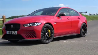 Jaguar XE Project 8 first drive and review. 600bhp and 200mph