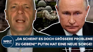 UKRAINE-KRIEG: "Da scheint es doch größere Probleme zu geben!" Putin hat eine neue Sorge