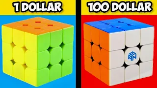 $1 to $100 Rubik’s Cube Comparison | Which is Better?