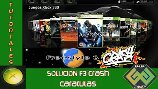 #Tutoriales Posible solución al error F3 Crash en Freestyle XBOX 360 RGH #gochogamer