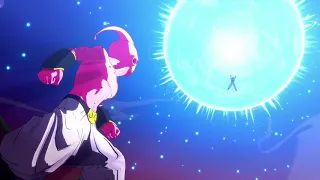Dragon Ball Z Kakarot - Goku throws the super spirit bomb