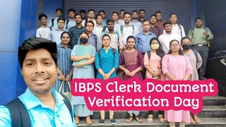 IBPS Clerk Document Verification 2022 | Vlog262|Dailylifevlog109 #ibps #ibpsclerk #ibpsclerk2022