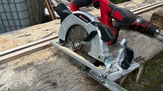 Einhell TE-CS 18/150 40meter Holz ? Klappt es oder nicht ? 😊