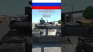 The Oldest and Newest Russian Tank