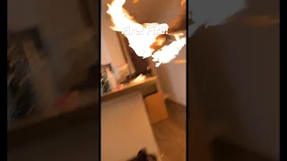 When the torch explodes 🤯