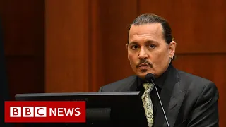 Johnny Depp testifies that he never hit ex-wife Amber Heard – BBC News