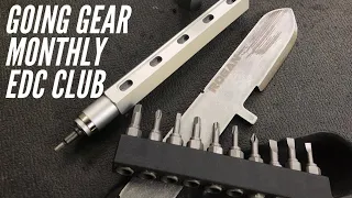 JULY Going Gear Monthly EDC Club: 2 Very Functional Items - Driver and Pry Bar