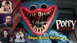 Reaksi Kocak Gamers Main Kejar-Kejaran Sama Boneka Monster - Poppy Playtime