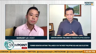 Viewpoint: Ex-Sen. Trillanes on President Duterte's action in West Philippine Sea Issue