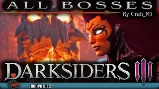 Darksiders III All Bosses with Cut scenes & Ending, Optional Bosses & "Secret" Bosses
