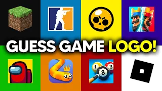 Guess The Game Logo in 3 Seconds! | 100 Famous Logos | Logo Quiz