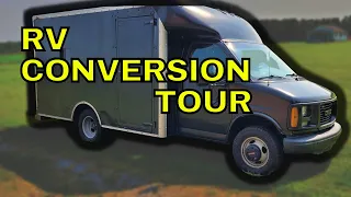 Van Life | RV Conversion Tour | Walkthrough | DIY #vanlife #rvlife #foryou #diy #travel #adventure