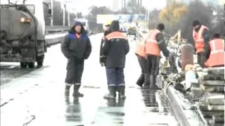 На Октябрьском мосту в Ярославле уже кладут  асфальт